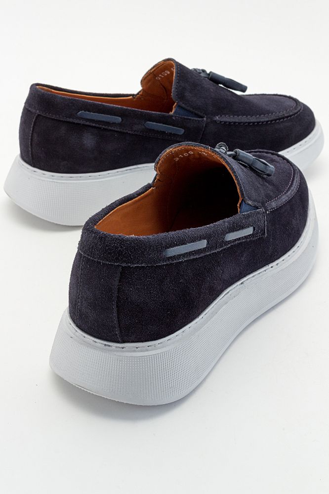 erkek-deri-loafer-ayakkabi-LACIVERT SUET-GLR2329109-0059542_0